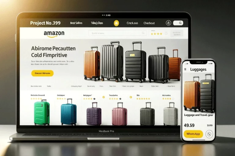 Selling suitcases online