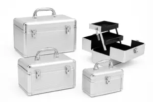 Aluminum Makeup Cases size